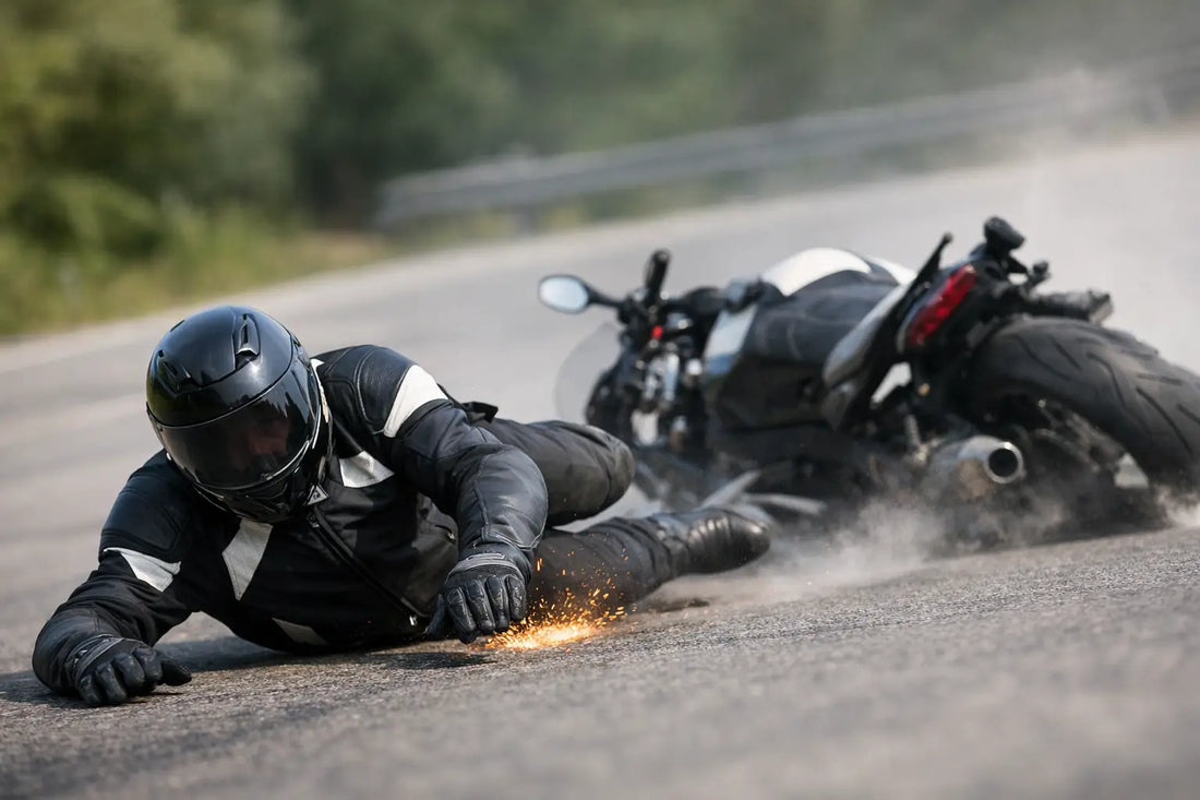 מה עושים כשהאופנוע מחליק? תגובה נכונה בשניות